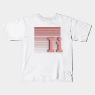 I - letter Kids T-Shirt